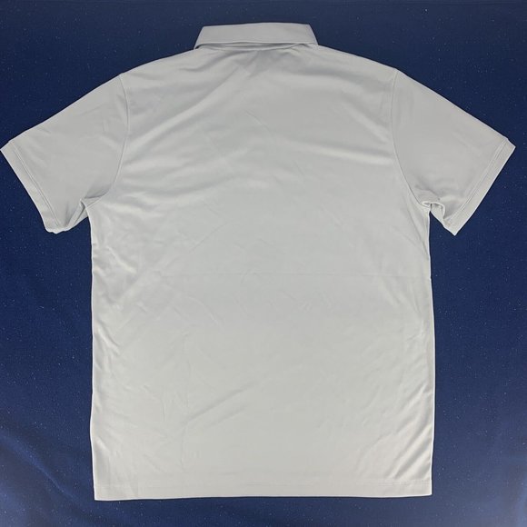 Men's Nike Dri Fit Polo Shirt Washington Huskies‎ Basketball White Gray L NWT - Picture 6 of 10